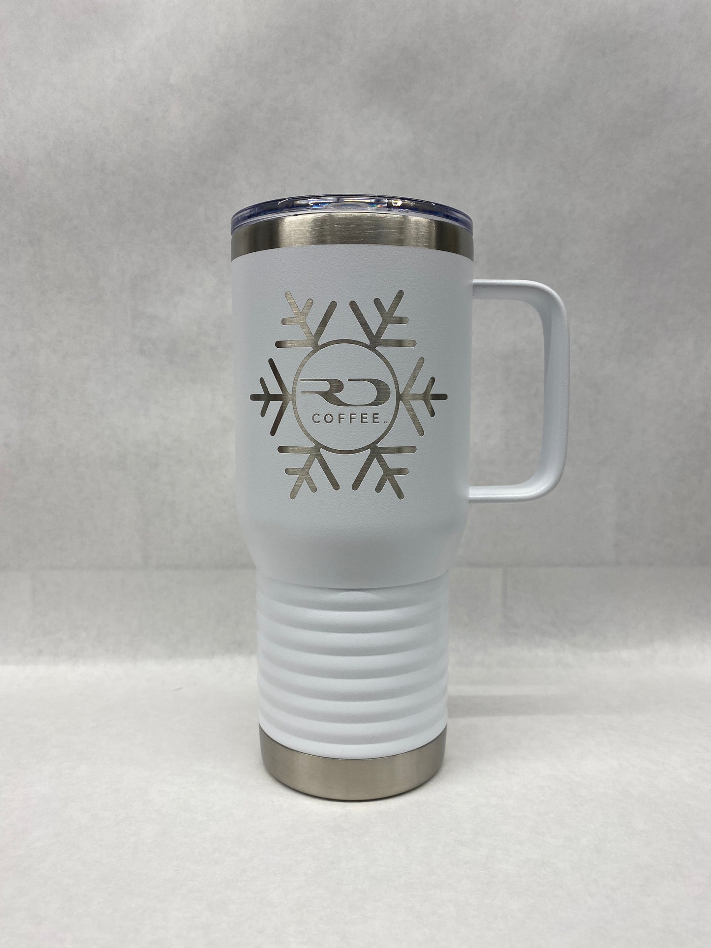 RD 20 OZ WHITE HOLIDAY MUG