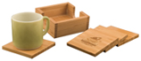 Bamboo Coasters set of 4