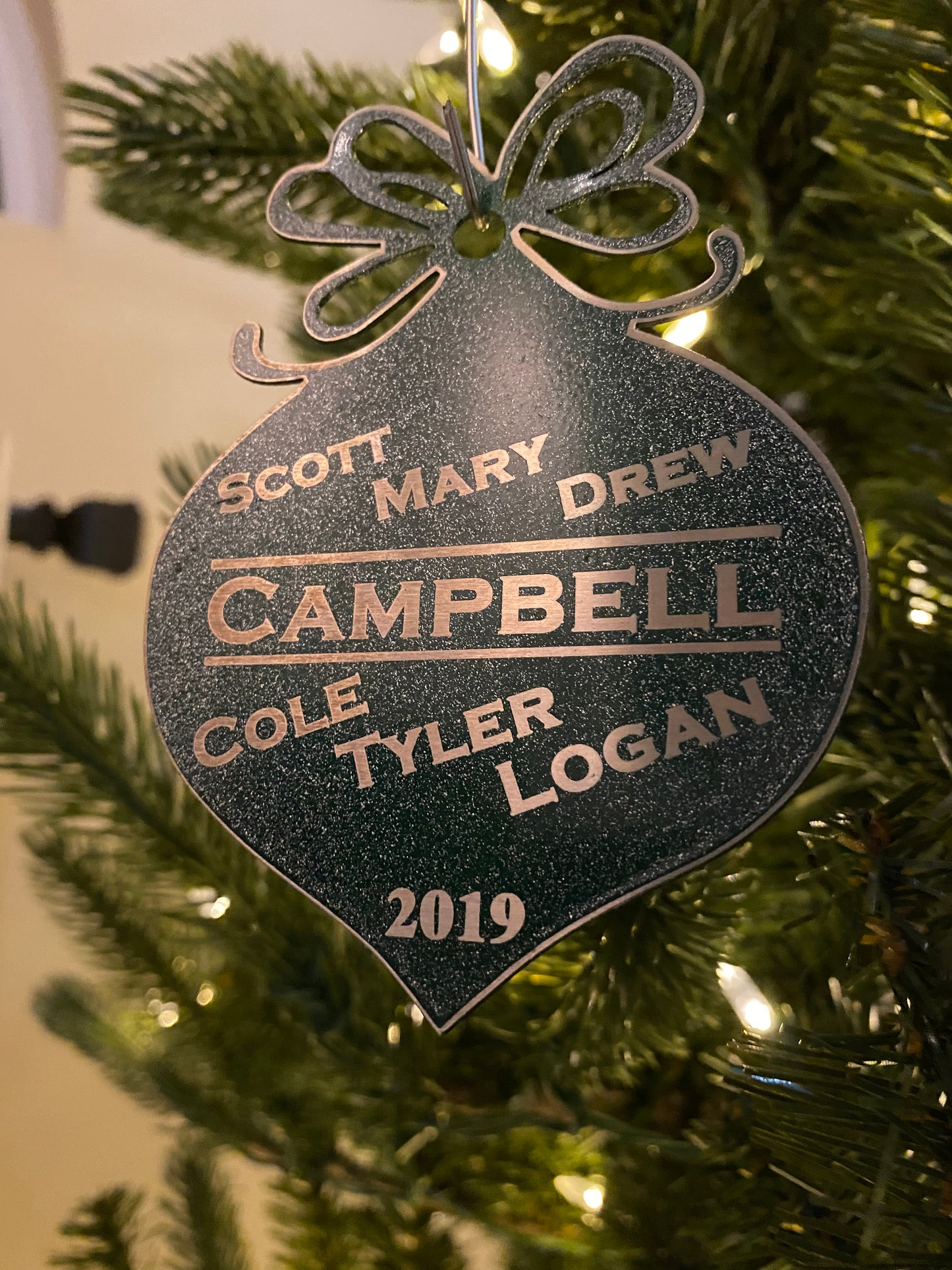 Custom Family Ornament