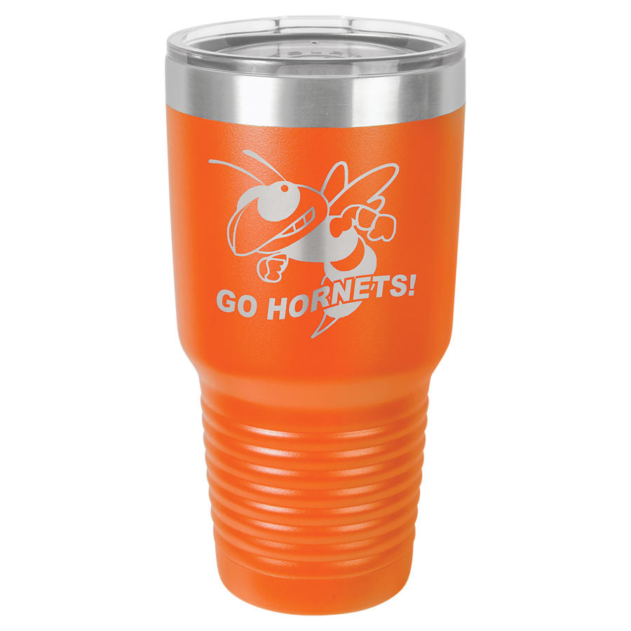 30oz Vacuum Insulated Tumbler - Engraved Powder Coated Stainless Steel Mug