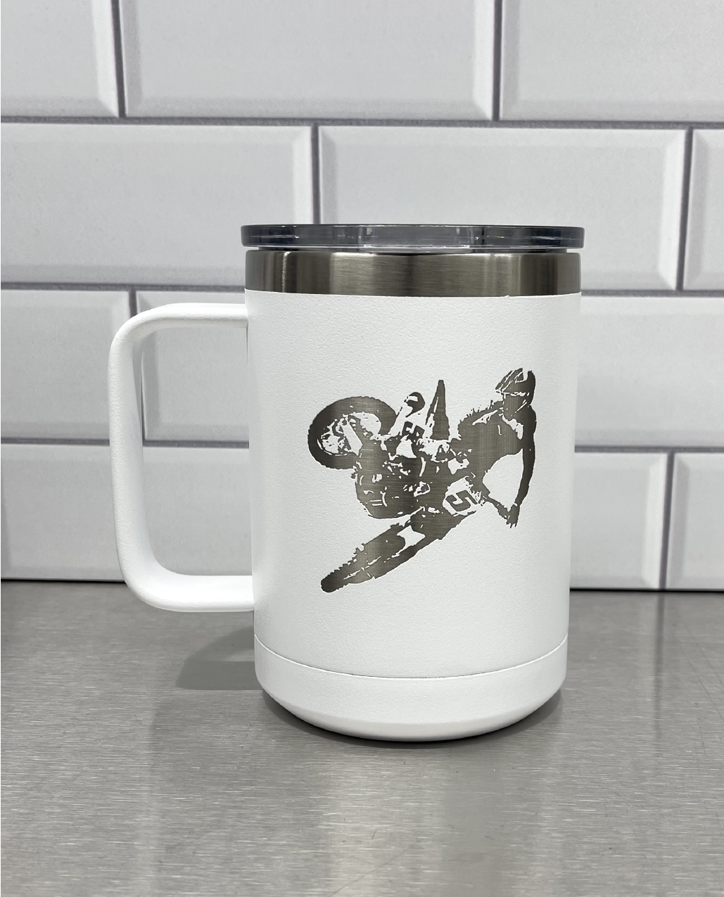 RD BIKE DESIGN TUMBLER MUG