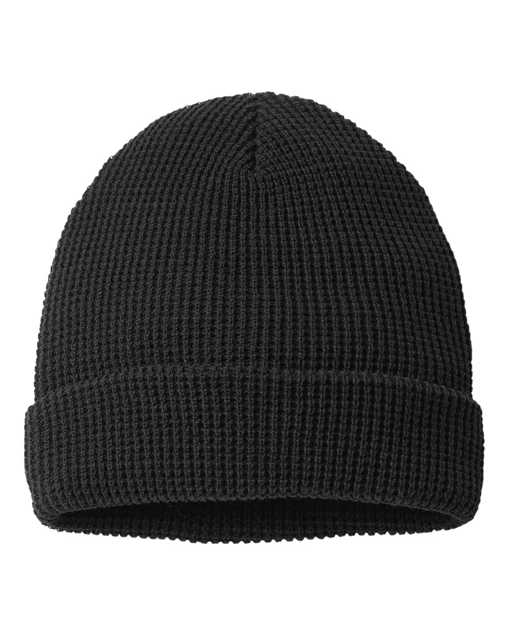 Leather Patch Beanie