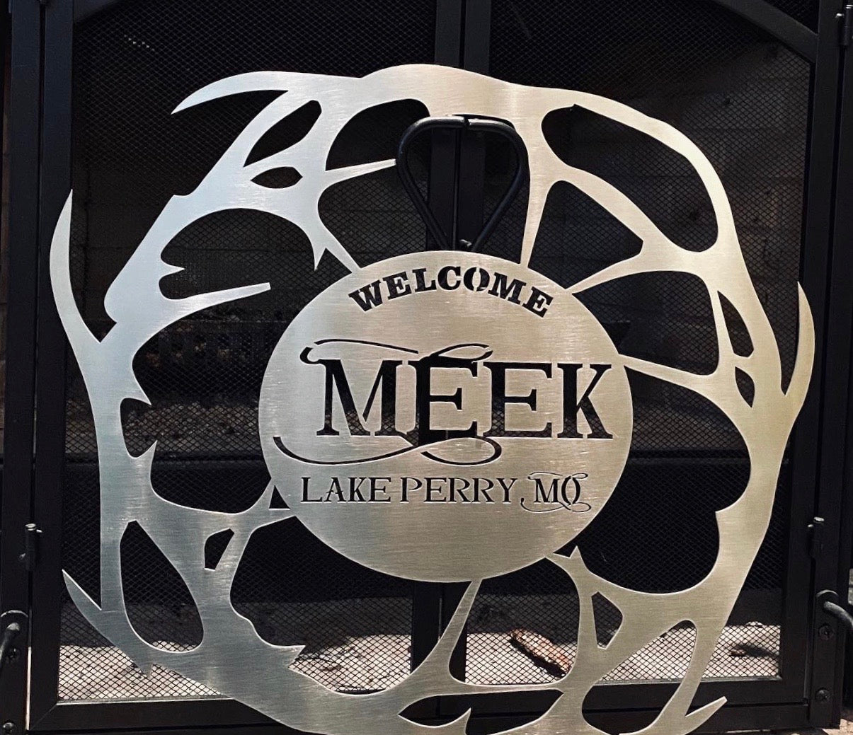 Stainless Antler Monogram